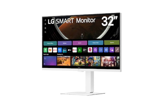Vista trasera de las partes del Smart Monitor 4K